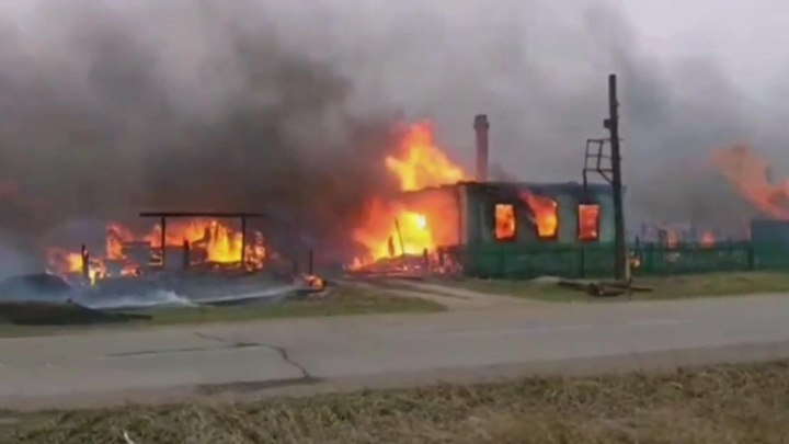В Красноярском крае в результате пожаров погибли восемь человек