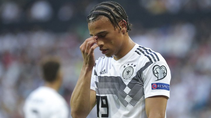 Леруа Сане не сможет помочь сборной Германии в матче с японцами